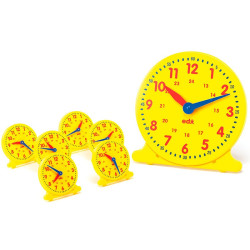Set Rellotges per a l'aula