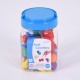 Frutas para contar con pinzas - Bote 48 uds.