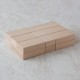 18 ladrillos y bloques rectangulares de madera de construcción