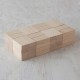64 cubos de madera de construcción - medida 33 1/3 mm