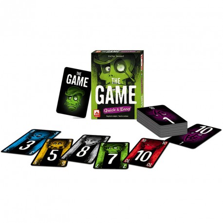 The Game Quick & Easy - juego cooperativo de cartas para 2-5 jugadores
