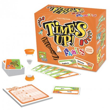 Time's Up! Family Taronja - joc d'endevinar per a 4-12 jugadors