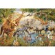 Puzzle Grandes animales en torno al estanque - 500 piezas