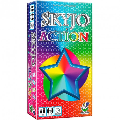 SKYJO Action -  joc de cartes per a 2-8 jugadors