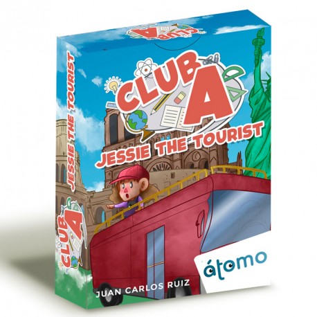 Club A Jessie The Tourist - Juego de cartas para el aprendizaje del inglés