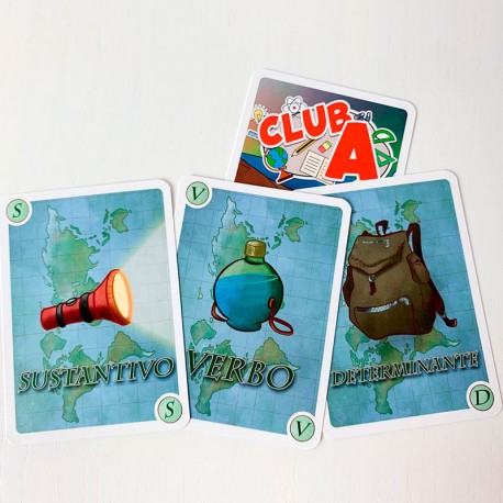 Club A Bob l'Explorador - Joc de cartes per a l'aprenentatge del castellà