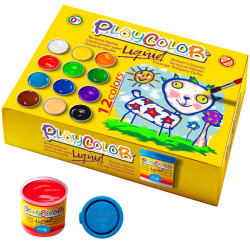 6 PlayColor Liqüid 40ml colores básicos - Témpera líquida