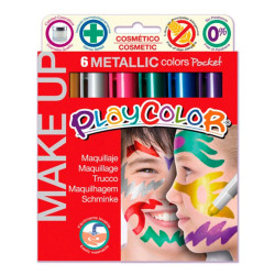 Maquillatge PlayColor - 6 colors bàsics