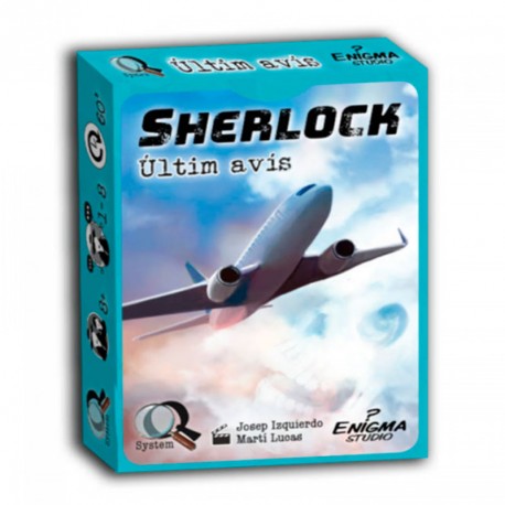 Sèrie Q: Sherlock: Últim avis - joc de recerca en equip per a 1-8 jugadors (català)