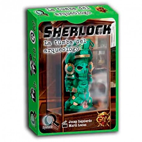 Serie Q: Sherlock: La tumba del aRqueólogo - juego de investigación en equipo para 1-8 jugadores