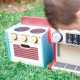 Mini cocina de madera con horno - juego simbólico