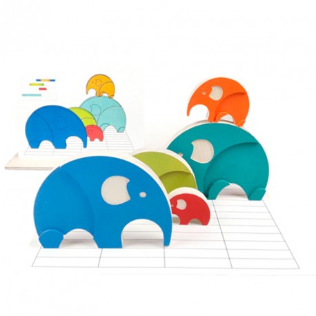 Elefantes Fizz - puzzle topológico
