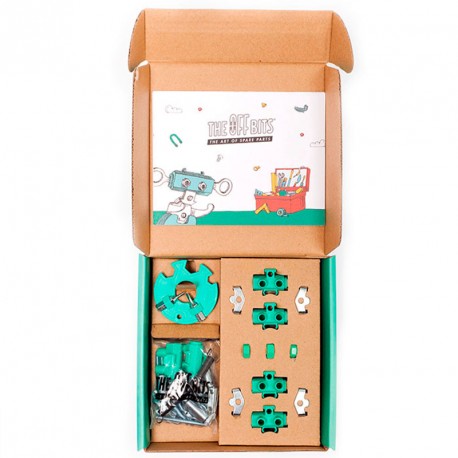 OFFBITS Kit Animal 3 en 1 con SuperTool Crocbit - juguete de construcción con piezas de repuesto