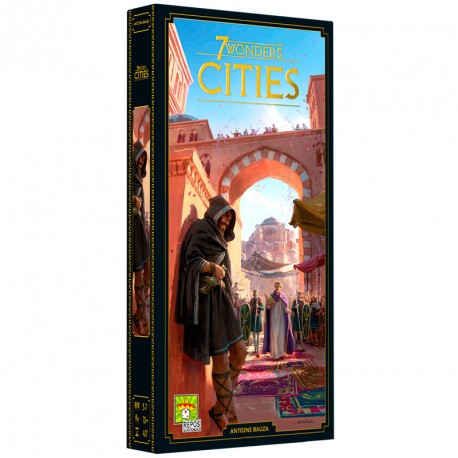 7 Wonders Cities Ed. 2020 - Expansión del joc de taula estratègic per a tota la família