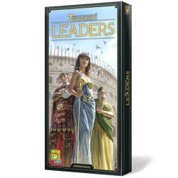 7 Wonders Leaders - Expansión del juego de mesa estratégico para toda la familia