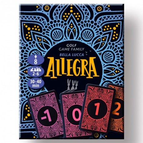 ALLEGRA - joc de cartes per a 2-6 jugadors