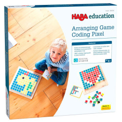 Coding Pixel - Juego de codificación analógica con cubos de madera