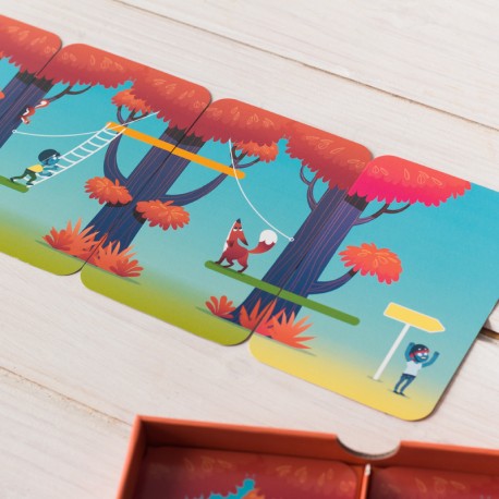 Forest Adventure - Joc de memòria amb cartes per 2-4 jugadors