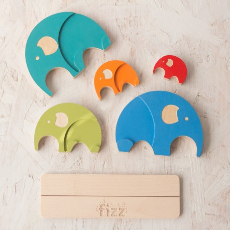 Elefantes Fizz - puzzle topológico