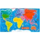 Puzle Mapa del Món Magnètic versió castellà