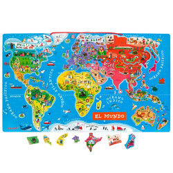 Puzzle mapa del Mundo...