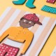 Guess My Dress - juego de deducción para 2 jugadores