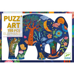 Puzle art Elefant - 150 pces.