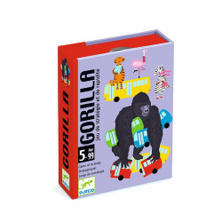 Gorilla - Juego de cartas de estrategia y rapidez para 3-5 jugadores