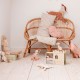 Conejita Bunny Maxi T4 (53 cm) Bailarina Rose - muñeca de tela