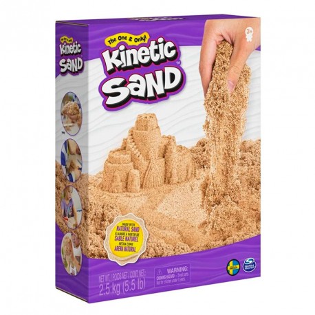 Kinetic Sand - 2,5 kg de sorra moldejable