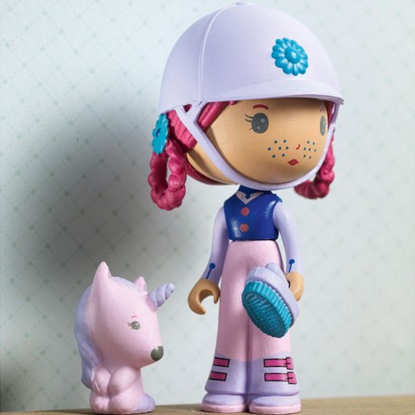 Paloma y Bogo - figurita articulada Tinyly