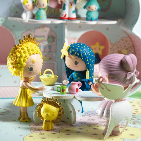 Casita de Sunny y Mia para figuritas articuladas Tinyly