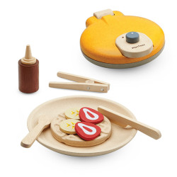 Waffle Set - menjada de fusta per al joc simbòlic