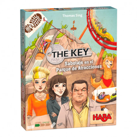 The Key: Sabotaje en el Parque de Atracciones - Juego de deducción para 1-4 jugadores