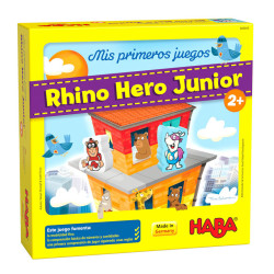 Mis primeros juegos: Rhino Hero Junior - juego de motricidad y memoria