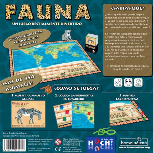 Fauna - juego de aprendizaje de animales