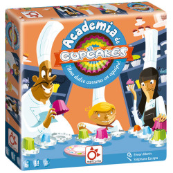Academia de Cupcakes - juego cooperativo de gestión de encargos para 2-4 jugadores