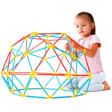 Flexistix Construcción Creativa - Estructuras Geodésicas 177 pzas.