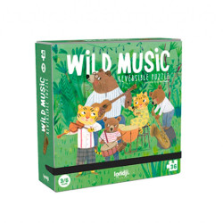 Wild Music - Puzzle reversible 36 pzas.