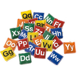 Segells de lletres de l'alfabet minúscules 7.5 cm