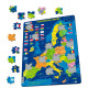 Puzle Educativo Larsen 70 piezas - Mapa Europa Unión Europea en inglés