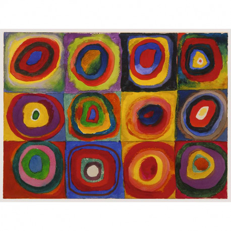 Puzzle Kandinsky Estudio de Color - 1500 pzas