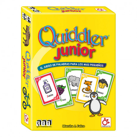 Quiddler Junior juego de palabras de Mercurio - envío 24 ...