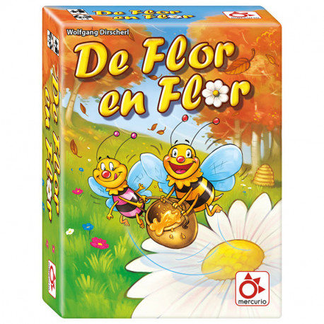 De Flor en Flor - juego cooperativo de recolección para 1-4 jugadores