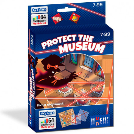 Protect the Museum - Puzzle de lógica con transparencias