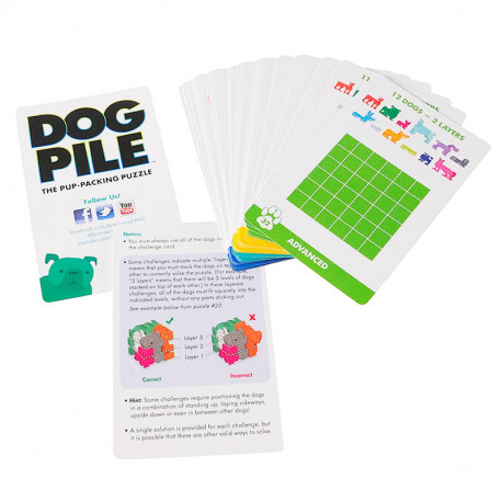 Dog Pile - Puzzle de lógica con perros