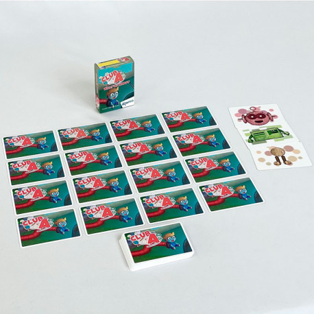 Club A: Willy el Robot - Juego de cartas para el aprendizaje de colores y formas
