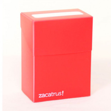 Deck Box Rojo - caja lavable para guardar cartas