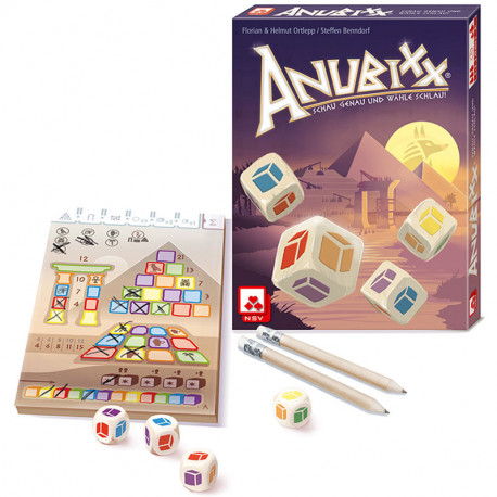 Anubixx - joc de daus per a 2-6 jugadors