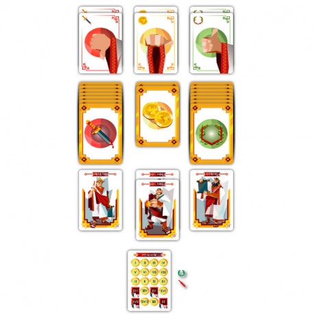 Idus Martii - juego de cartas para 5-8 senadores romanos